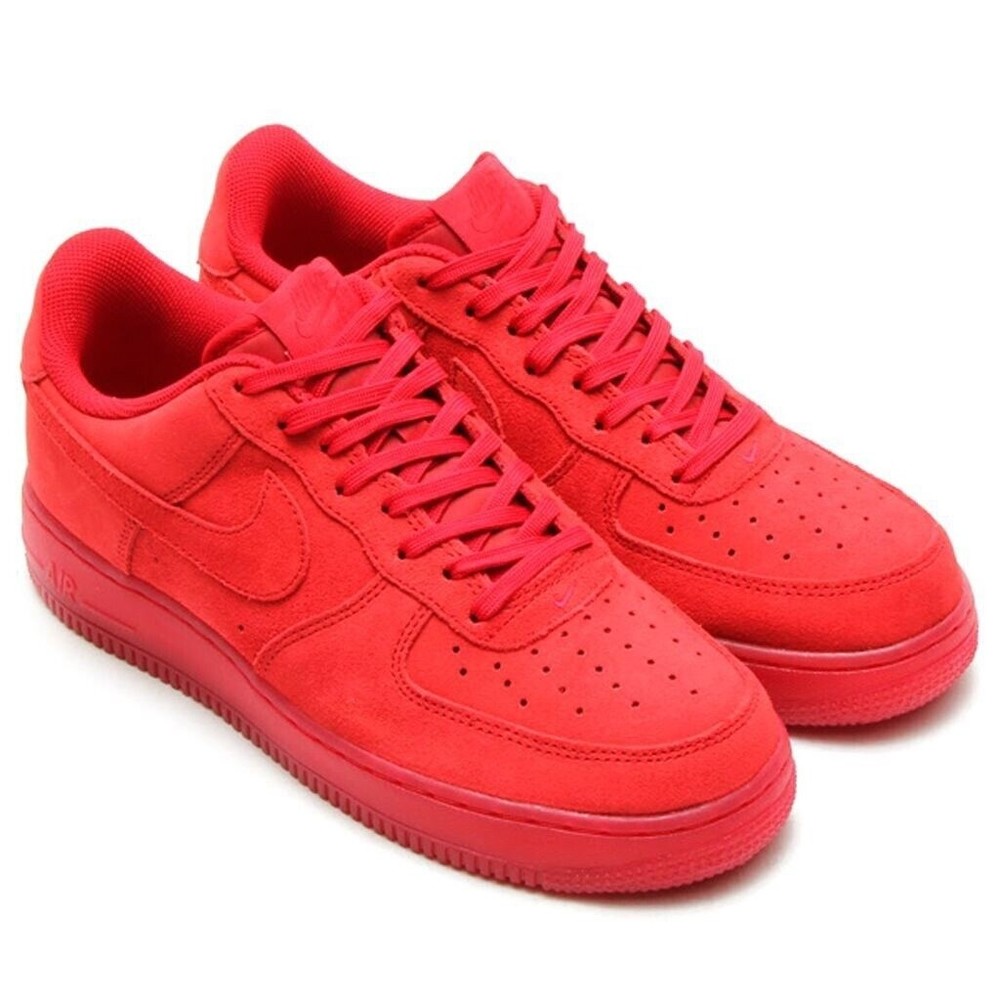 Size 15 red Suede gym red Air Force 1 Low